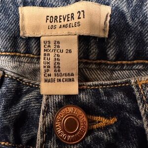 Forever 21 Blue Denim Pants